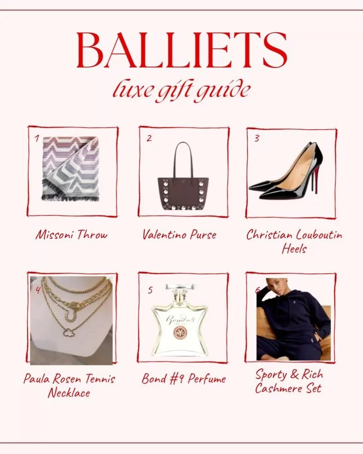 Looking for a LUXE gift?! We got you! #shopballiets 🎁