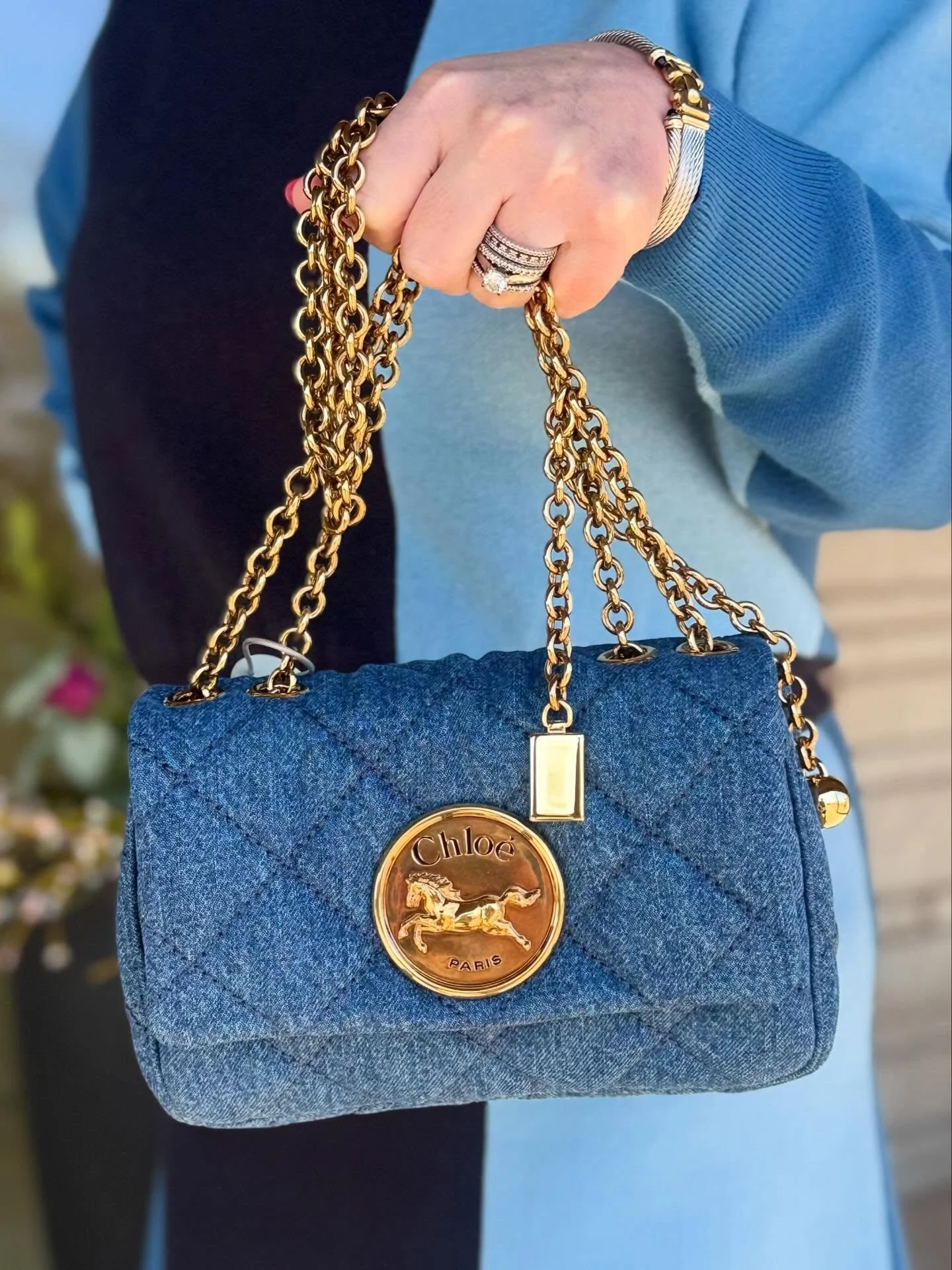 The spring denim collection from @chloe is here and beyond chic! #shopballiets #chlo&eacute;