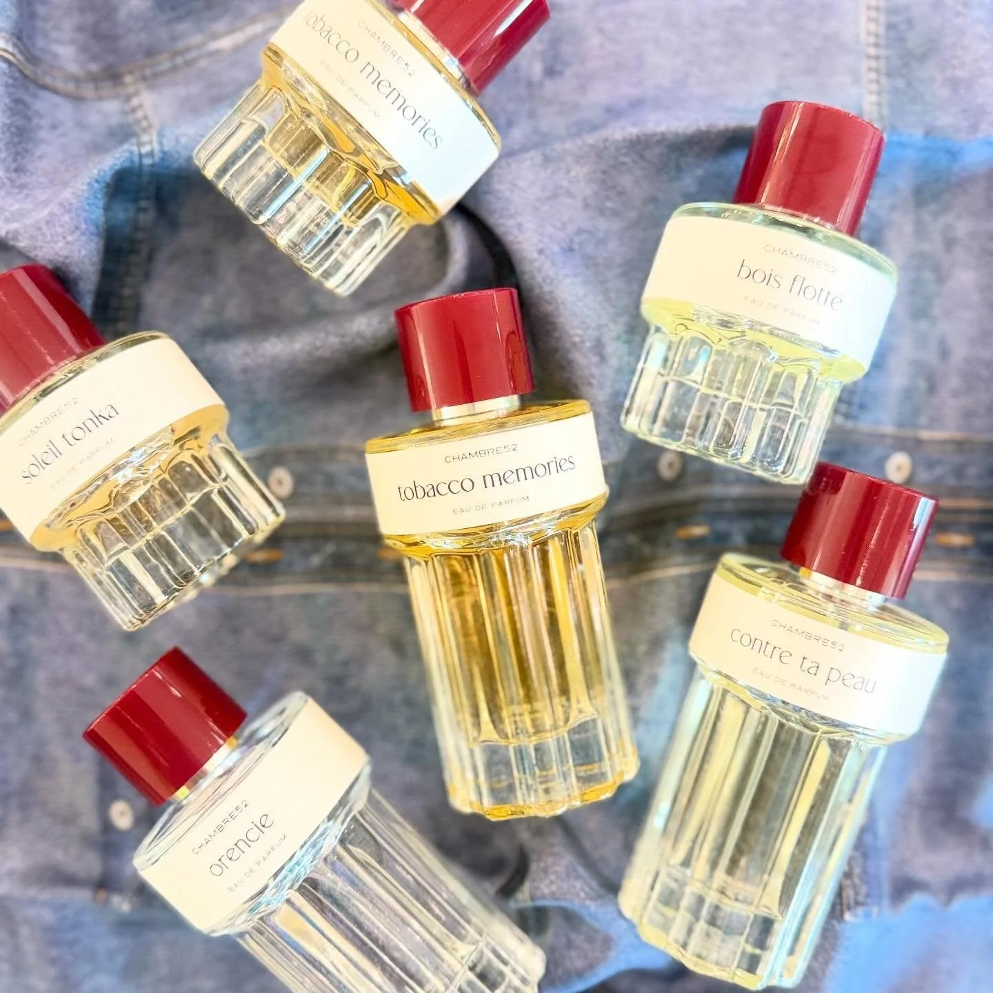 Oooh la la! Introducing a new fragrance to Balliets! Crafted in France, @chambre52 is a French niche fragrance house founded by Nicolas Dewitte, focused on intimate, unisex sensual scents inspired by memories and hotel room atmospheres! We can&rsquo;