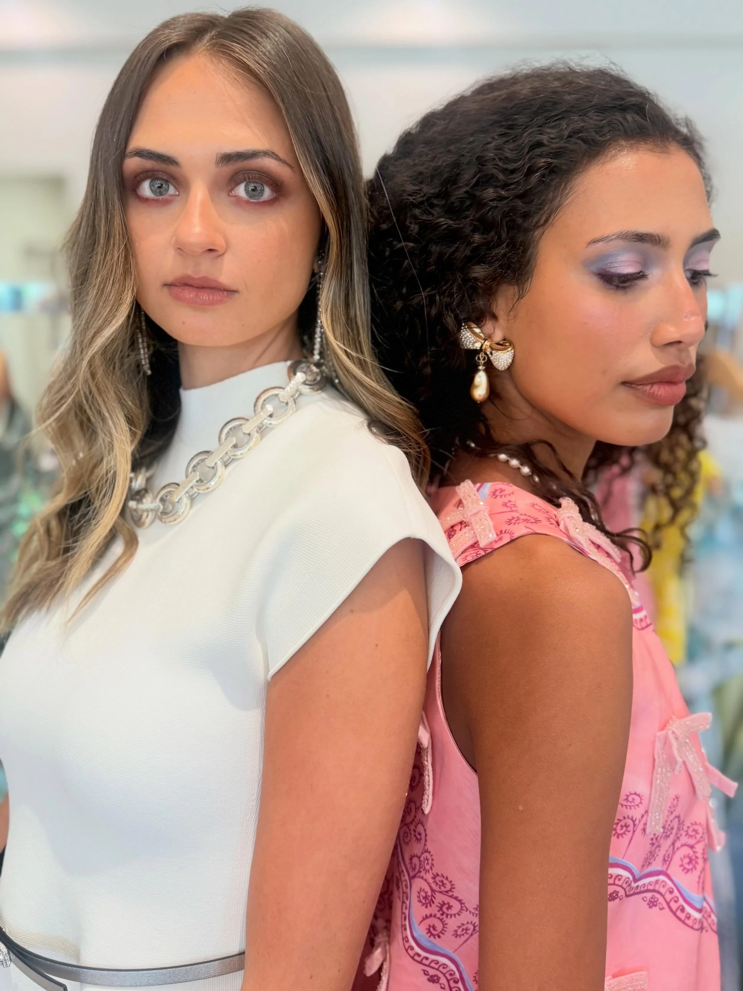 Did you catch us on @livingoklahoma What a fun day styling these gorgeous girls!  @bbbsokokc TASTE of OKC tickets are live! The theme is MORE IS MORE and whether it&rsquo;s your fit, accessories or makeup, we would love to style you for the event! #s