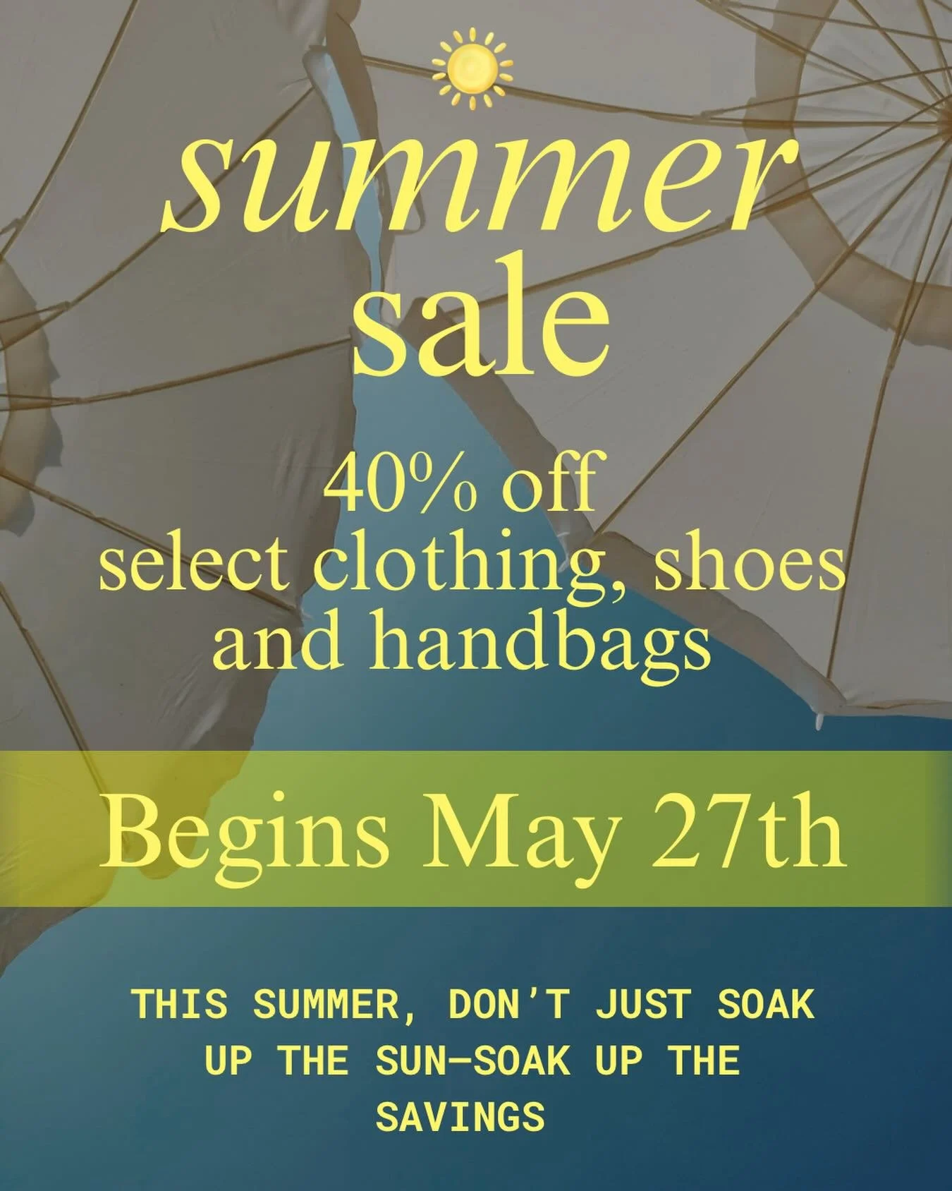Summer sale starts tomorrow! #shopballiets