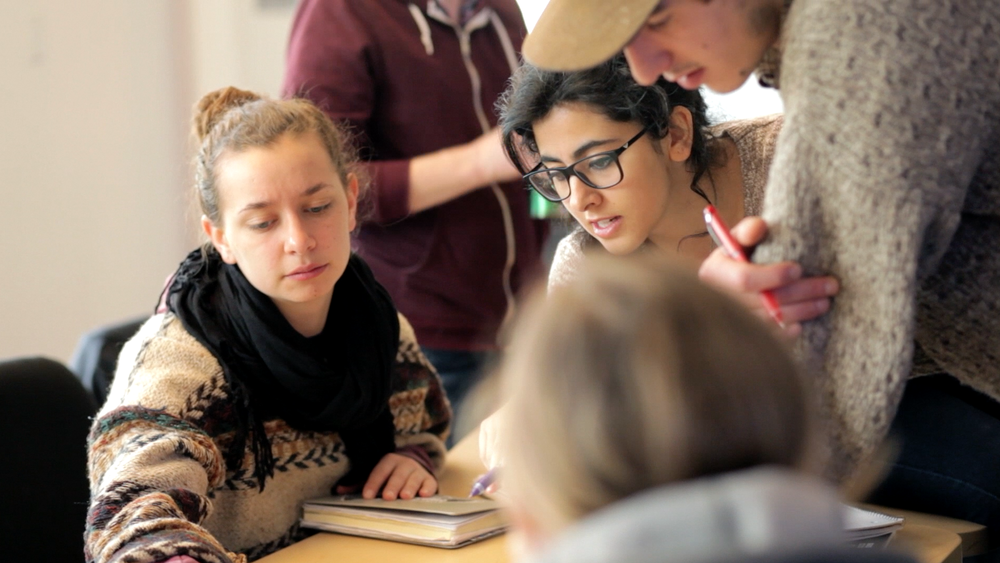 The documentary follows students from Emily Carr University as they progress through a new course designed around learning about the public art process.
