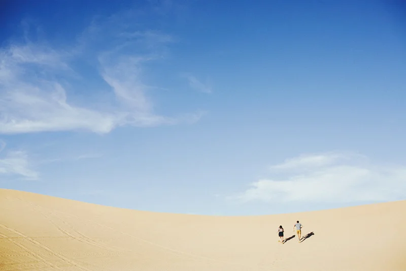 sand dune portraits
