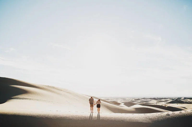 sand dune portraits