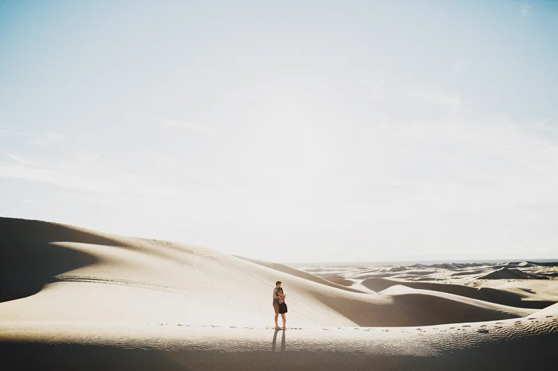 sand dune portraits
