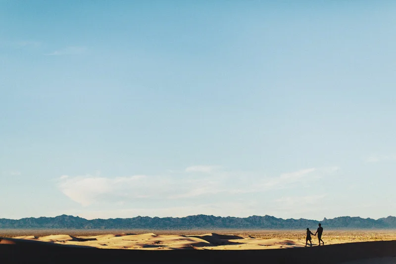 sand dune portraits