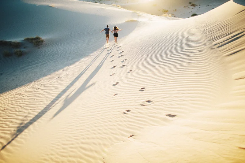 sand dune portraits