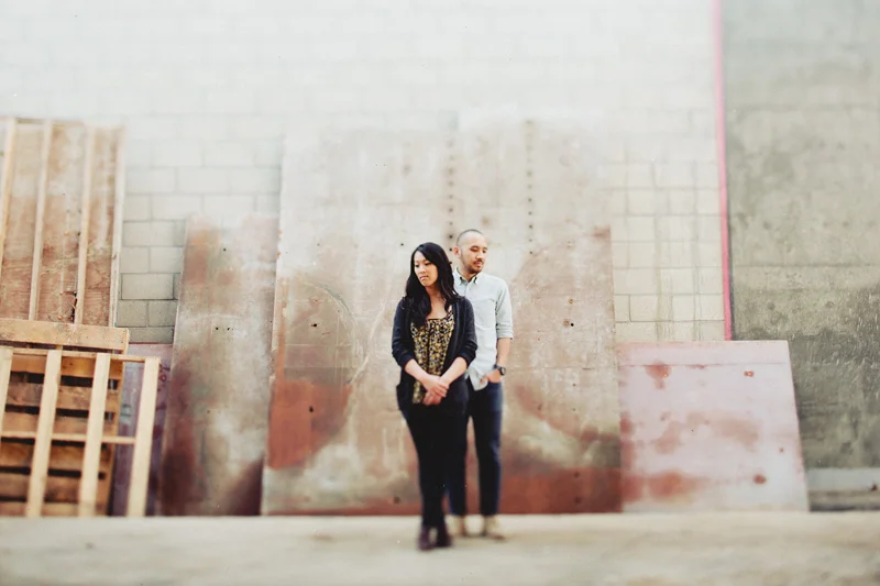 Orange Engagement Photography . Jason & Nancy