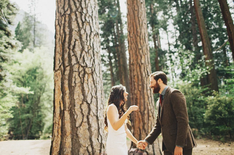 Yosemite Wedding at The Ahwahnee Hotel . Matt & Cleo