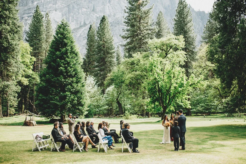 Yosemite Wedding at The Ahwahnee Hotel . Matt & Cleo