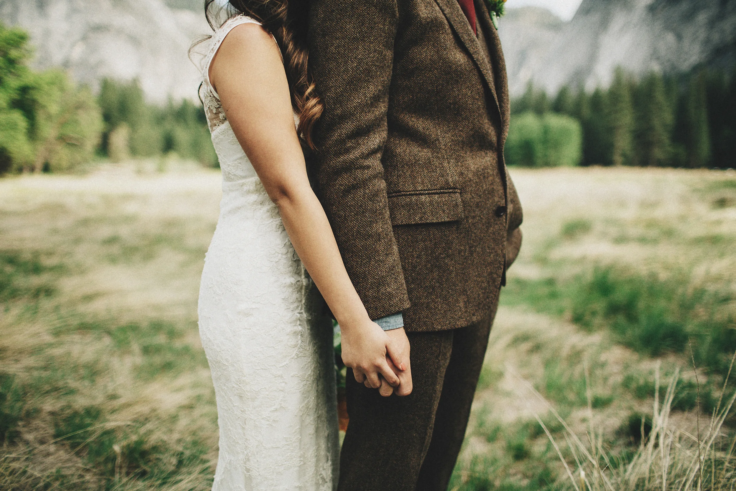 Yosemite Wedding at The Ahwahnee Hotel . Matt & Cleo