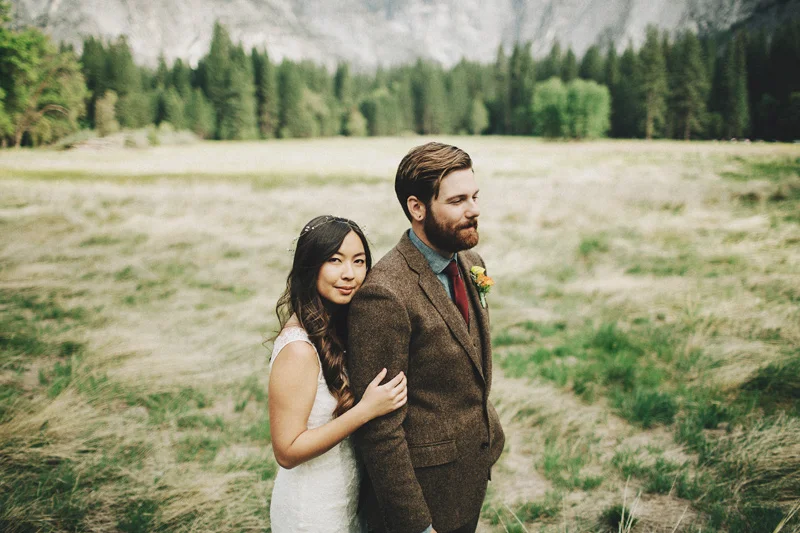 Yosemite Wedding at The Ahwahnee Hotel . Matt & Cleo