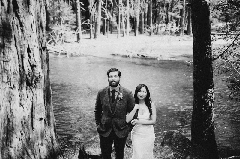 Yosemite Wedding at The Ahwahnee Hotel . Matt & Cleo