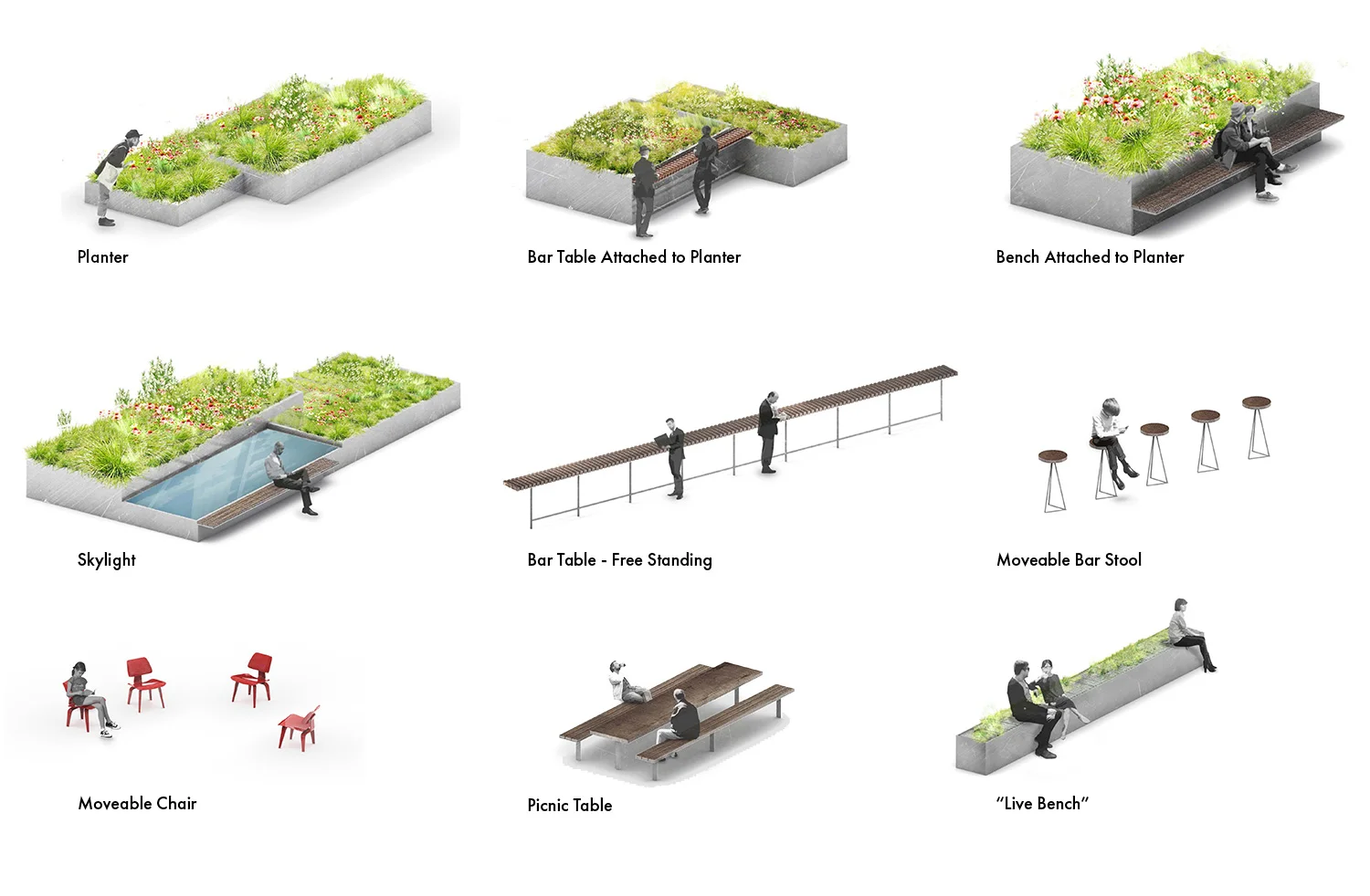 TERRAIN WORK HUDSON COMMONS LANDSCAPE NEW YORK