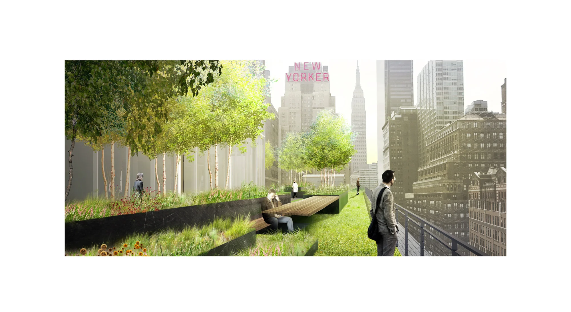TERRAIN WORK HUDSON COMMONS LANDSCAPE