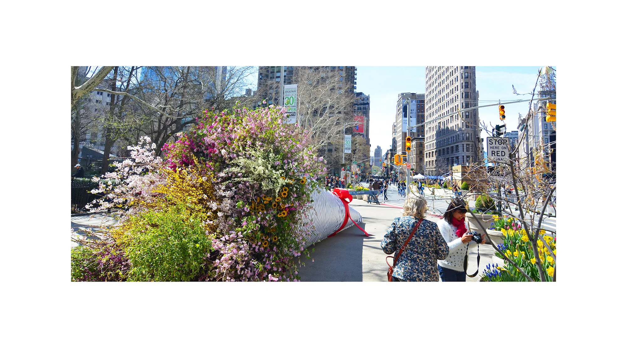 TERRAIN WORK BROADWAY BOUQUET PUBLIC ART