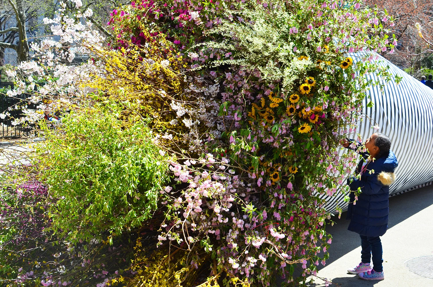 TERRAIN WORK BROADWAY BOUQUET PUBLIC ART NEW YORK