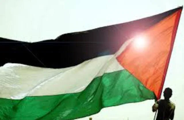 "The Palestinian flag represents me."