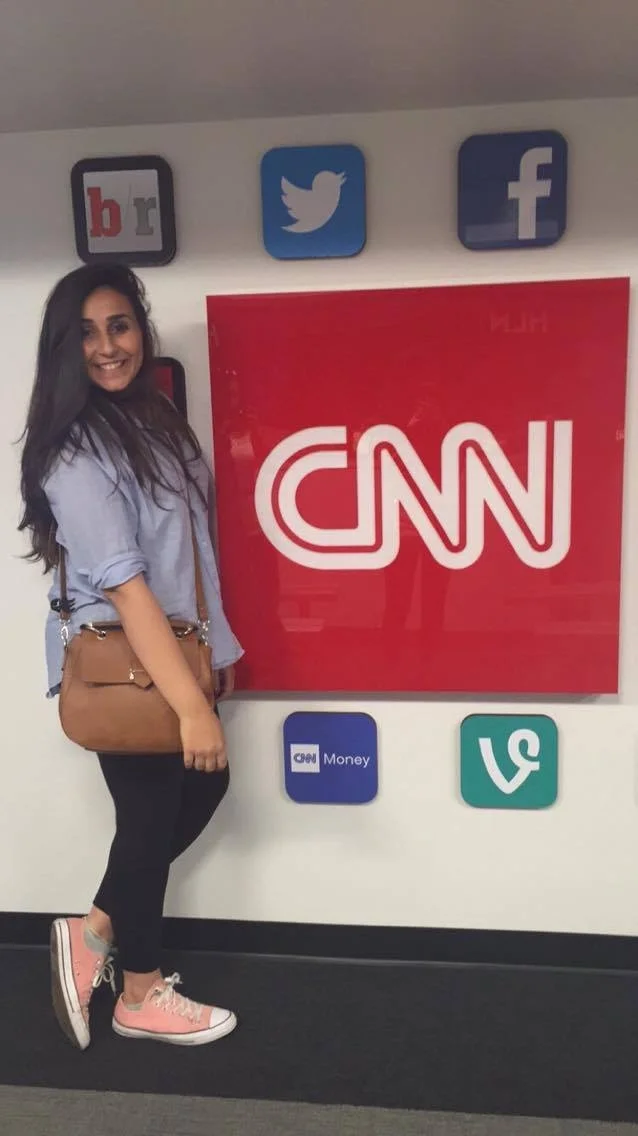 "At CNN in Atlanta, my dream place"
