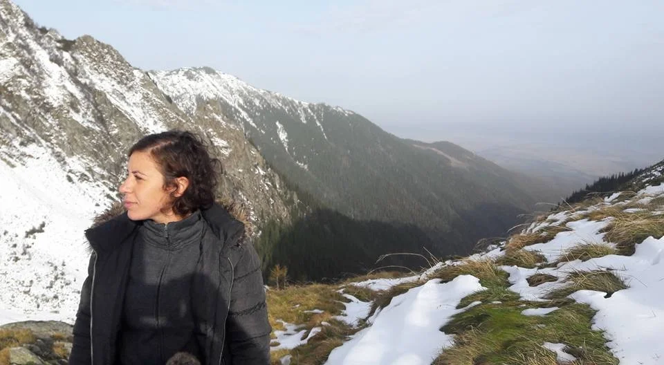 "In a trip to the Fagaras mountains in Romania"