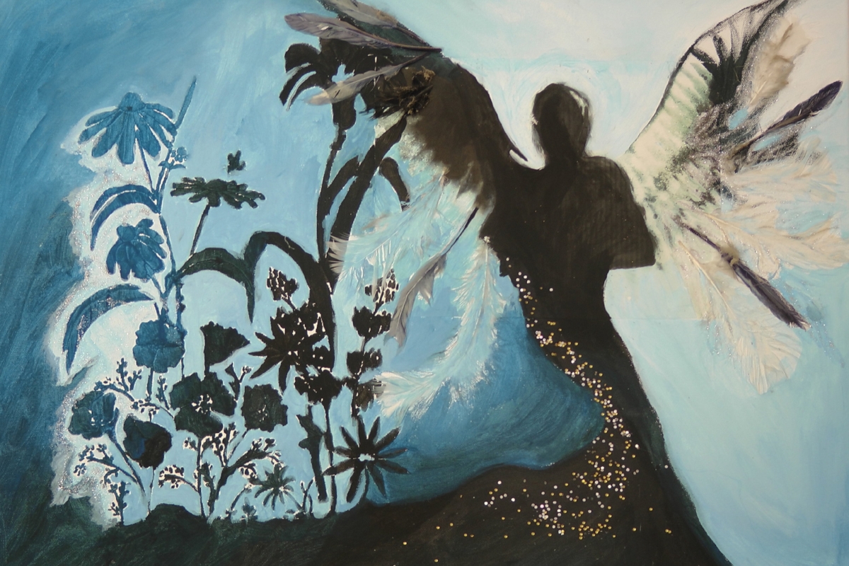 "I painted this during my last pregnancy." Image credit: Shirly Naveh