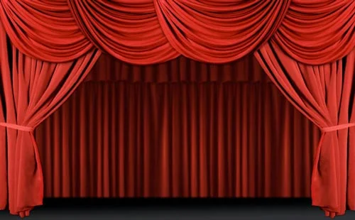 The Curtain Is Up