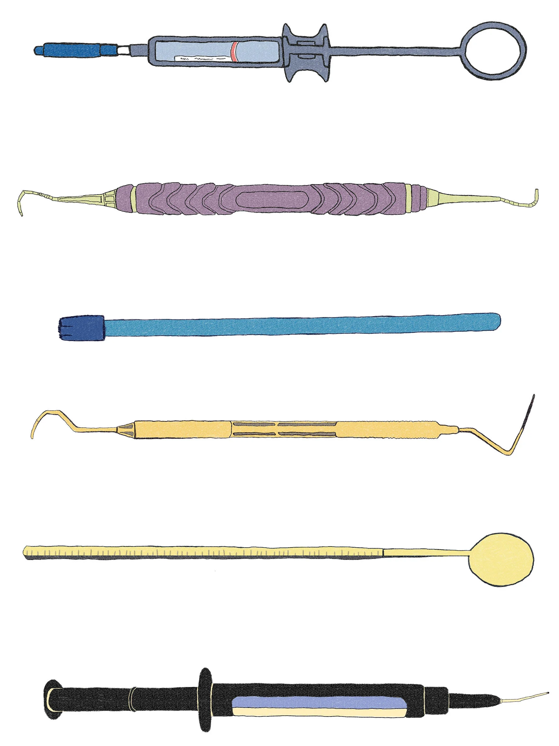 Dentist illustrations