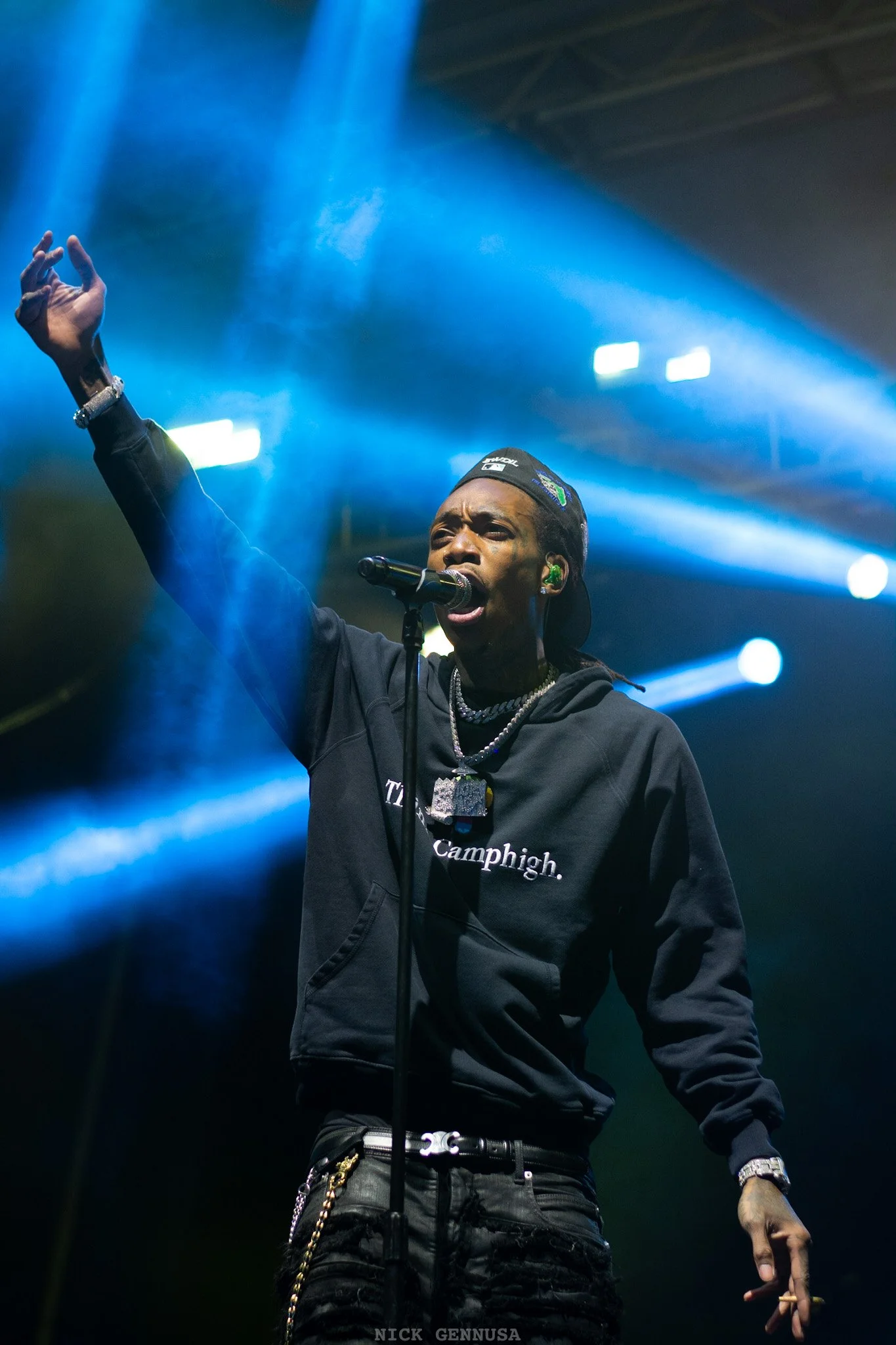 Wiz Khalifa; Photo by Nick Gennusa