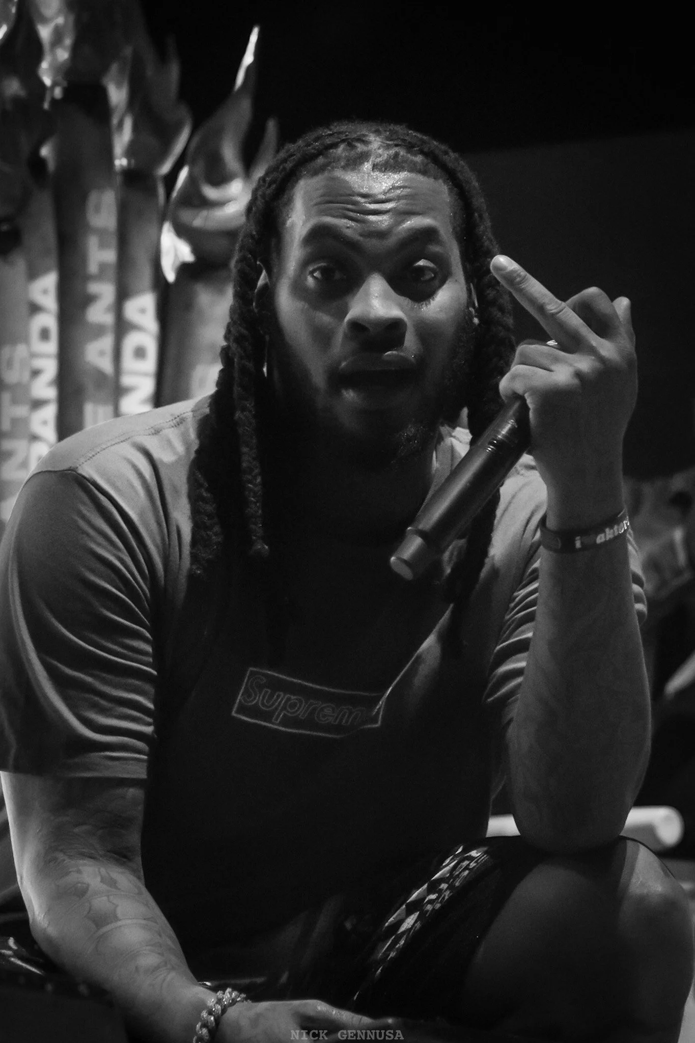Waka Flocka; Photo by Nick Gennusa