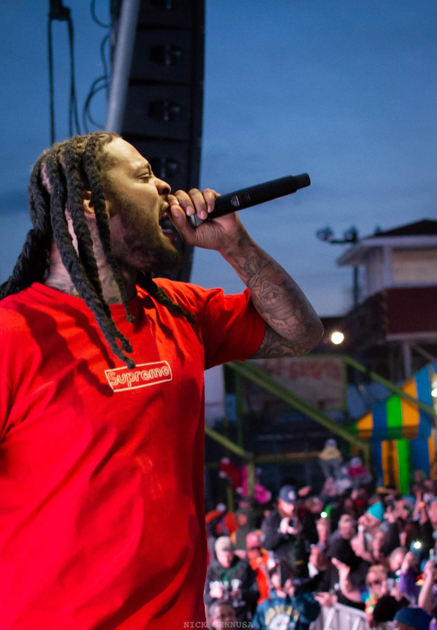 Waka Flocka Flame; Photo by Nick Gennusa