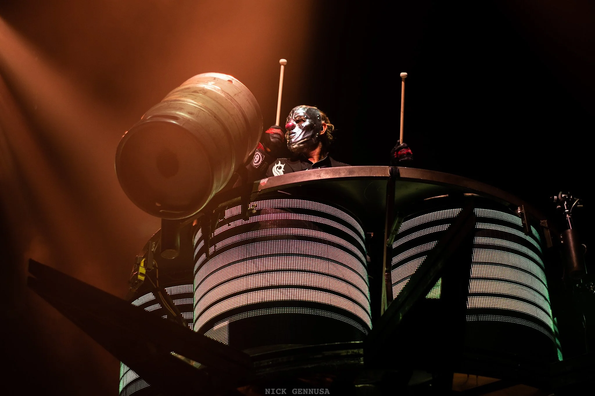 Slipknot; Photo by Nick Gennusa