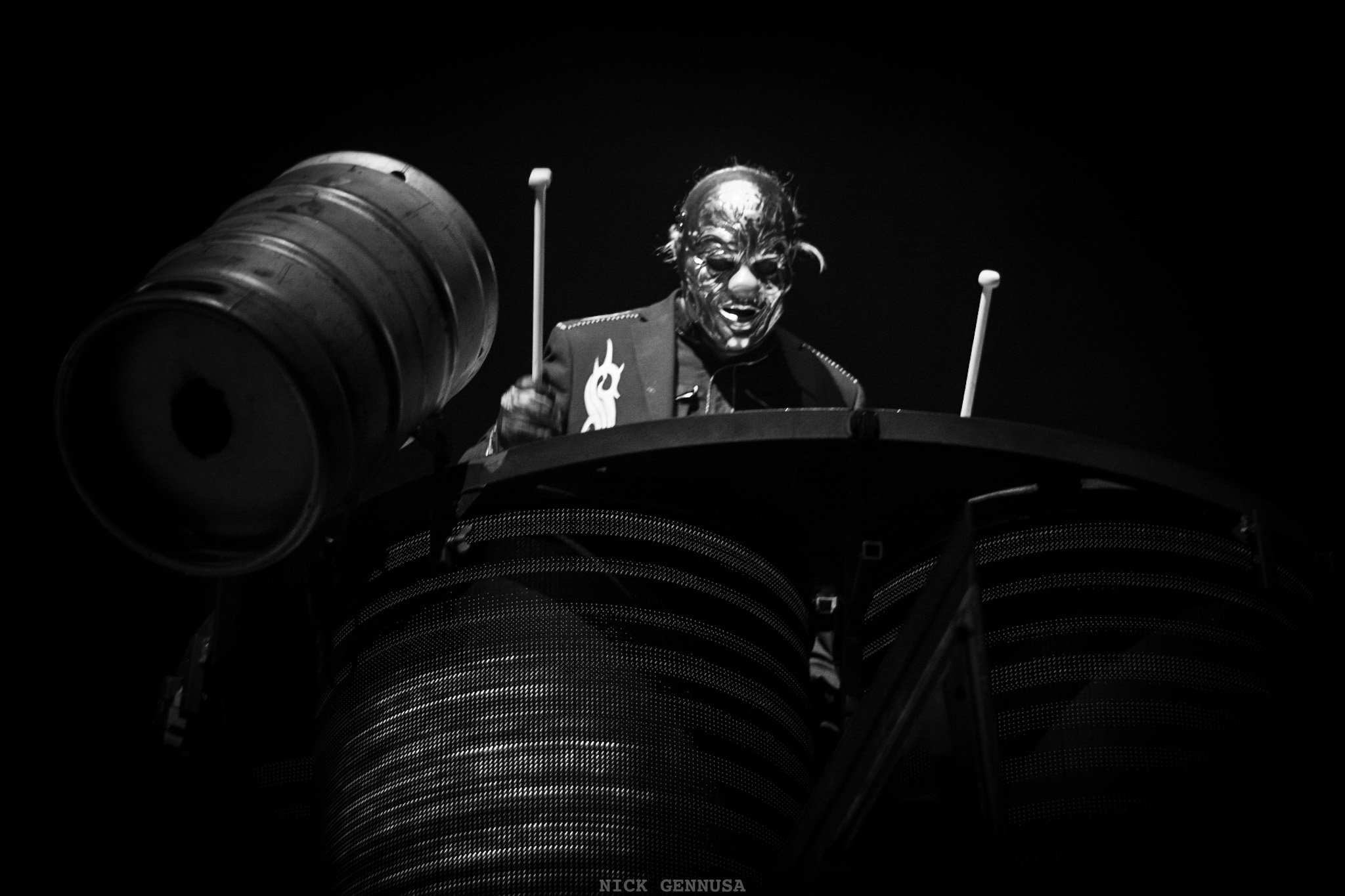 Slipknot; Photo by Nick Gennusa
