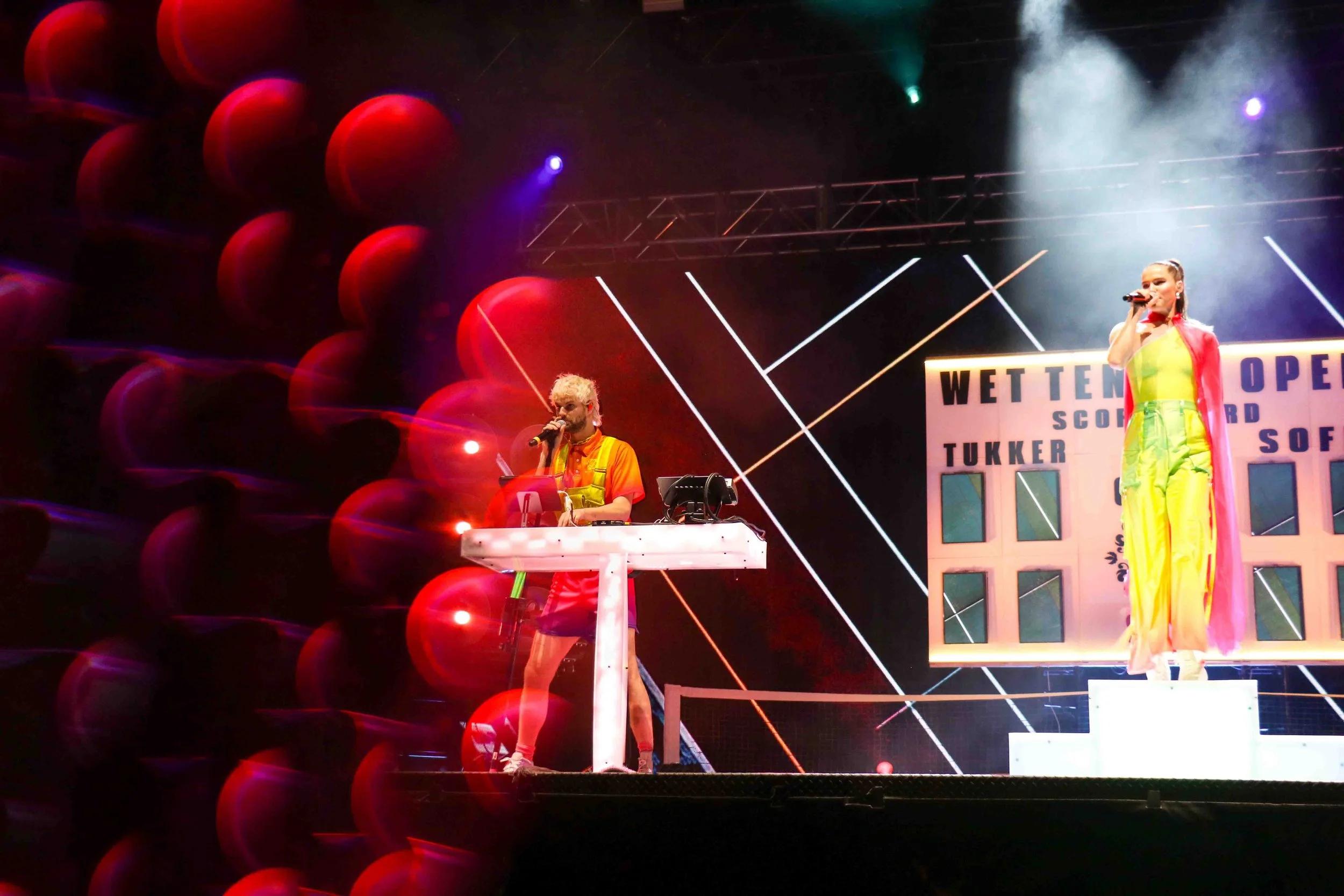 Sofi Tukker; Photo by Jessica Edwards