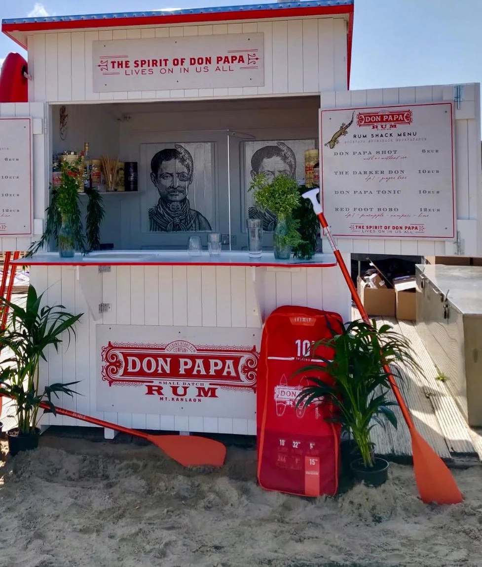 Don Papa at the Belgian Coast