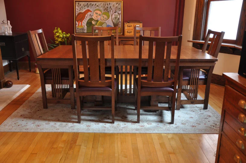 Mission Luxury Dining Table set