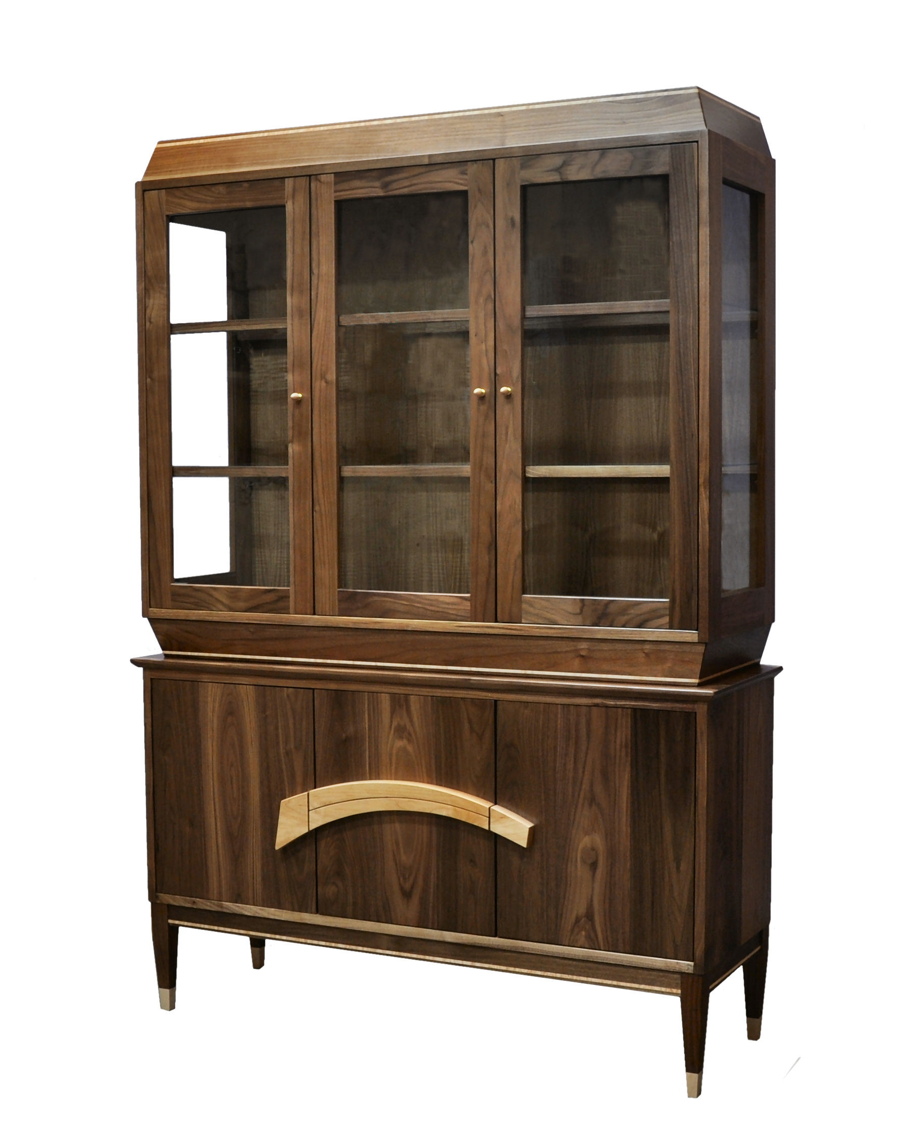 Contemporary Art Buffet Hutch