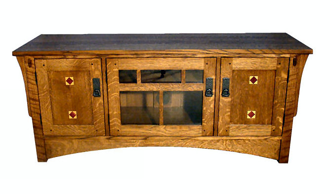 Mission Style TV Consoles