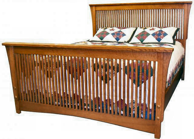Mission Spindle Bed