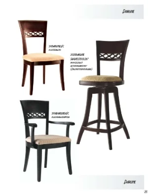 Darline Chairs & Stool