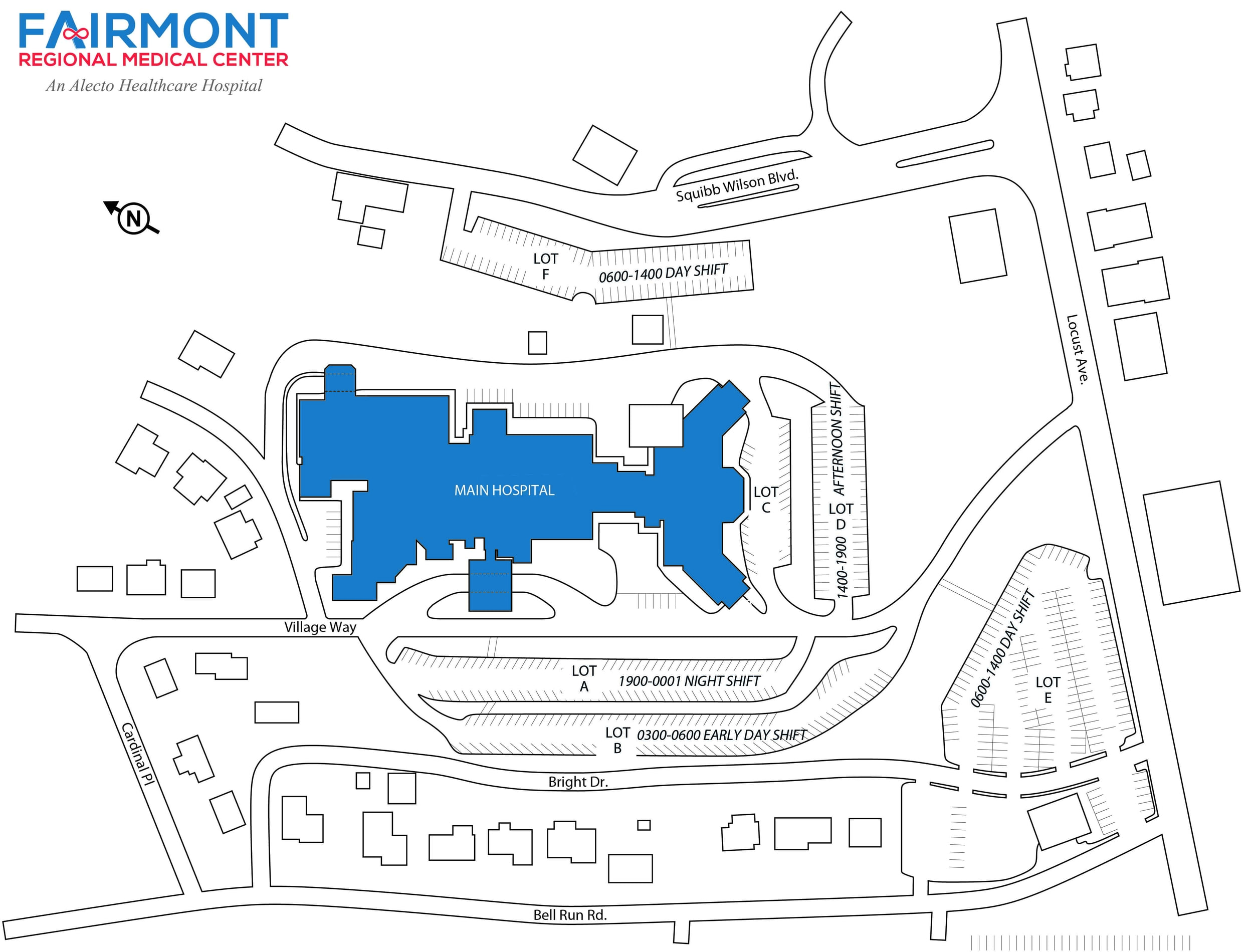 Campus Information — Fairmont Regional Medical Center