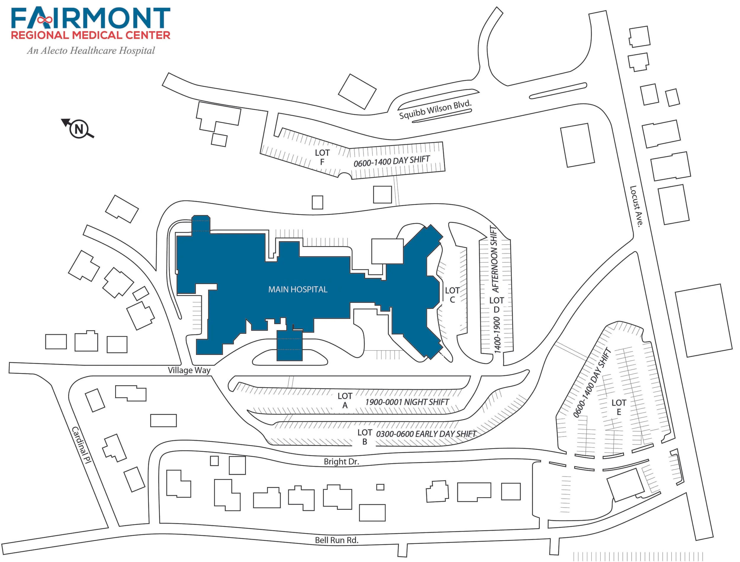 External Campus Map