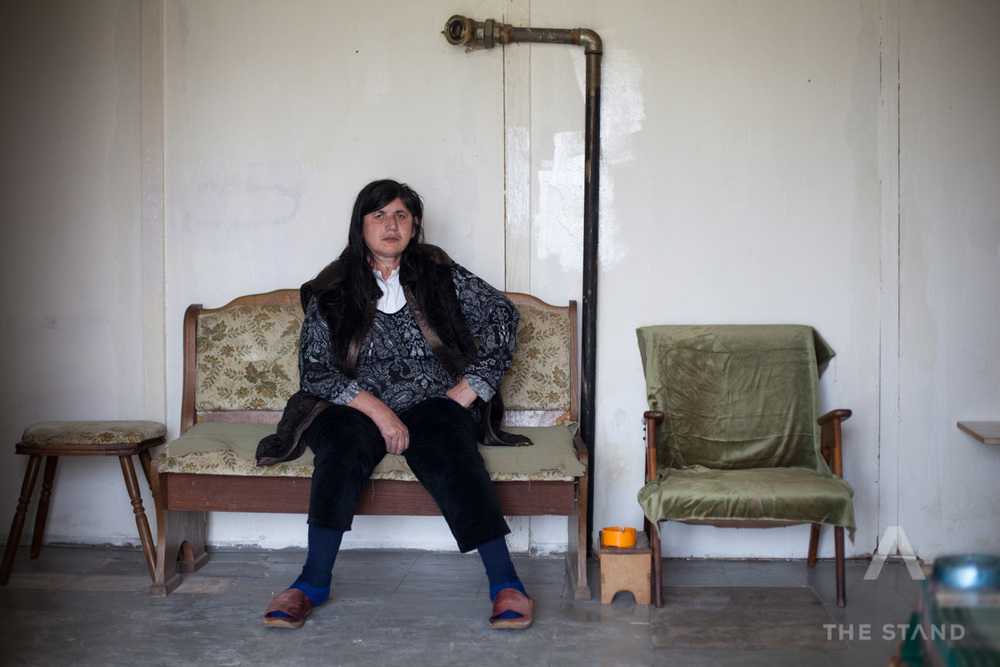  Displaced Serbs at a collective center. Two of the barracks housing them burned down some days before. Zvornik, Bosnia and Herzegovina, Republika Srpska. April 2012. Greg Marinovich/The Stand 