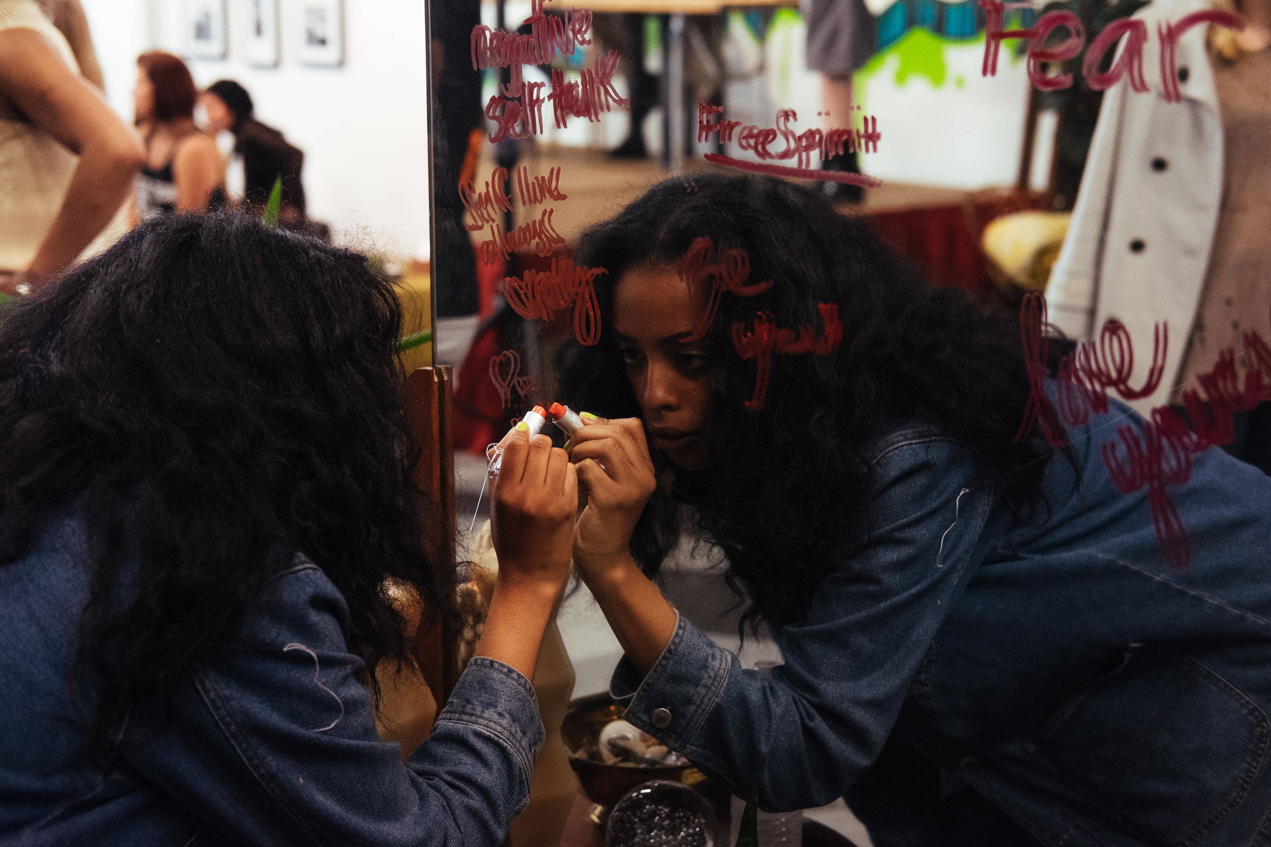 Interactive Mirror photo by Carina Moreno