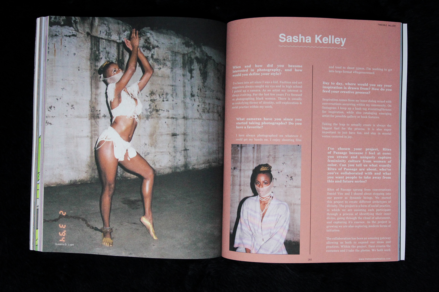 All images of magazine courtesy of Cultured Visual Art