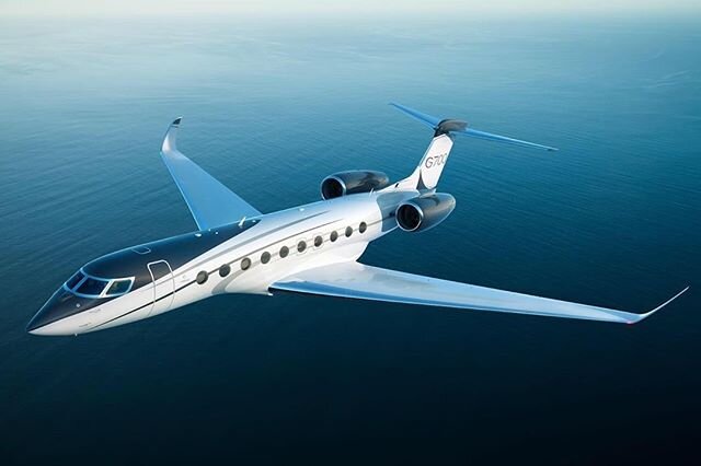 The @gulfstreamaero G700 🖤 #V2Jets