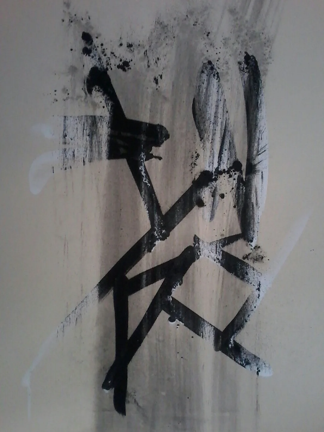  Eugenio Espinoza,&nbsp; All People Are , 2018  Mixed media on paper  20.5 x 15.5 inches 