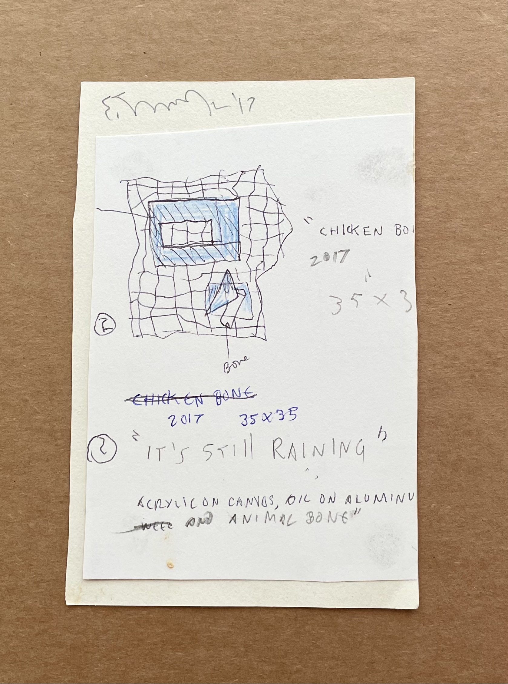 it's still raining, 2017