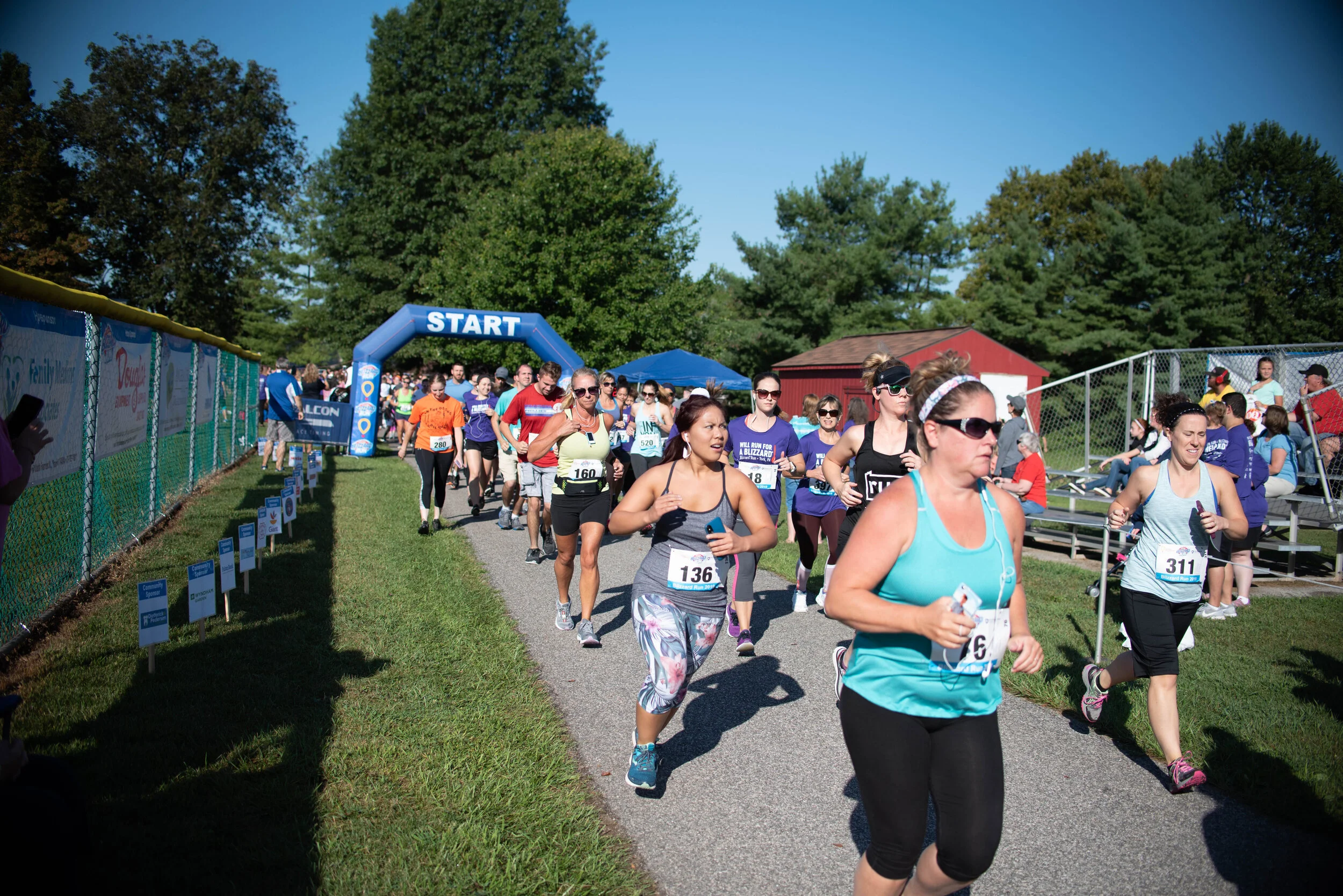 Download Race Start — Blizzard Run 5k - York PA