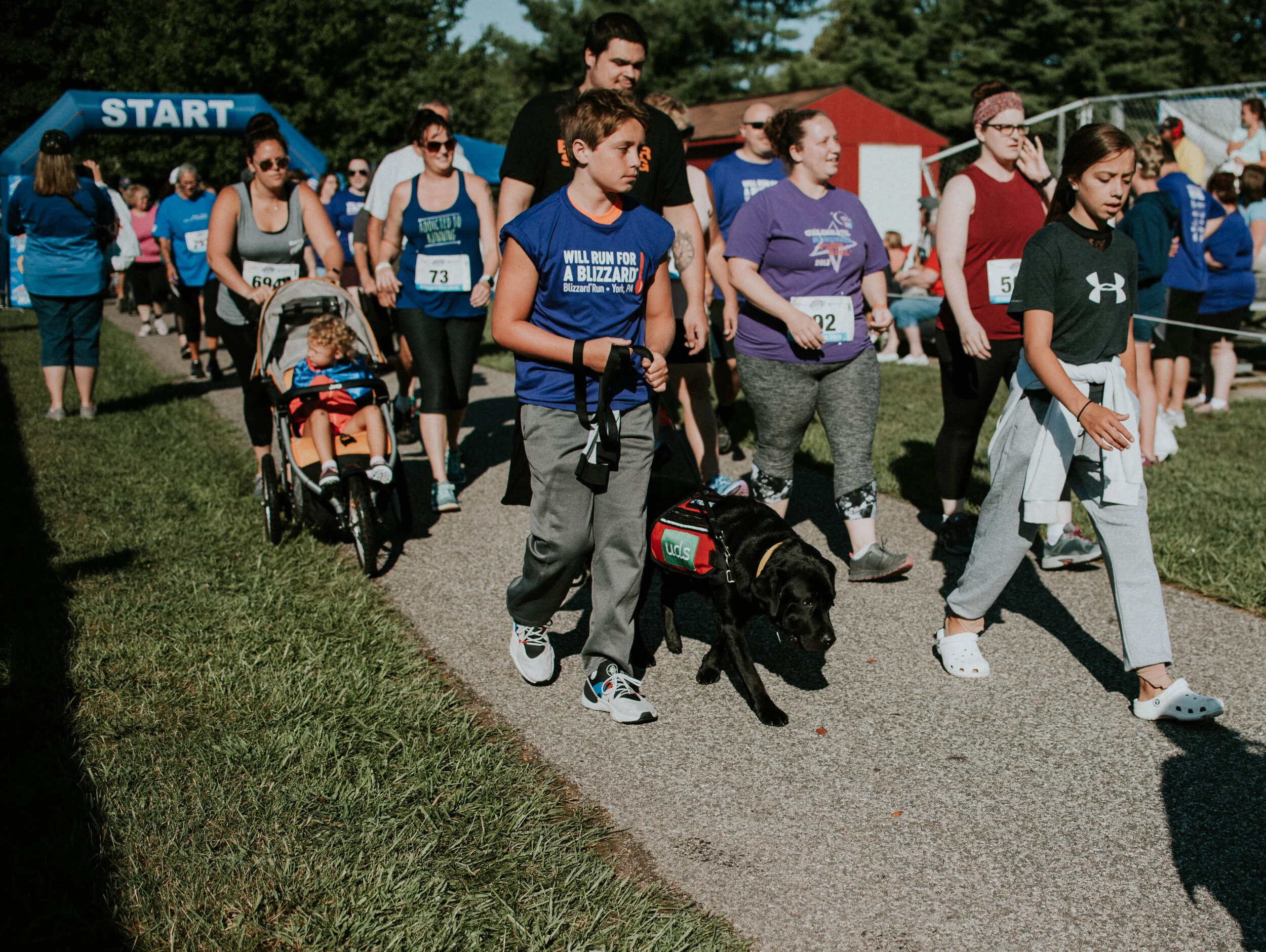 Download Race Start — Blizzard Run 5k - York PA