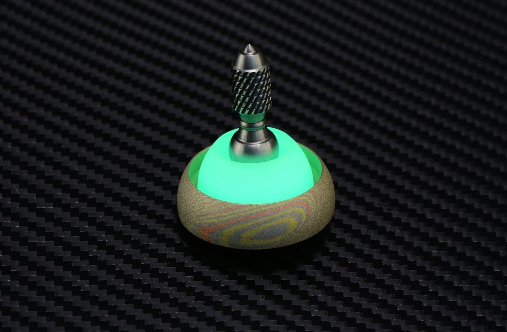 Thrust - Mokume / Glow / Machined Finish Stainless Steel